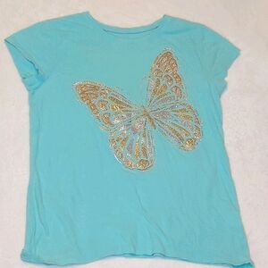 Children's Place Butterfly Tee size 10